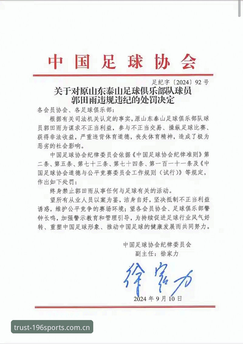 足协第三批禁足名单解读实用指南：从行业整顿看体育平台价值